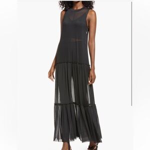 GORGEOUS OPEN EDIT EXTRA SHEER MESH DRESS XS